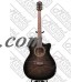 Oscar Schmidt OACEFTB Select Spruce Catalpa Auditorium Acoustic-Electric Guitar Case Bundle, OACEFTB CASEPACK   